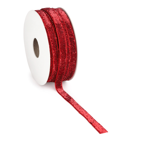 P61.345.015 Lint - Lurex Red