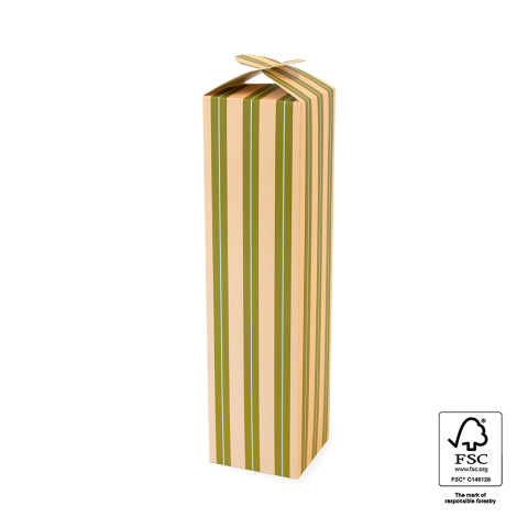 P76.209.350 Geschenkdoos - Extra Long - Stripe Chalk Peach