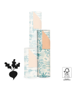 P15.350.050 Inpakpapier - Vintage Jungle Green - Peach