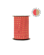 P39.326.180 X-mas Lint - Paporlene - Tree - Red - Gold