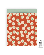 P43.287.027 Cadeauzakjes - Smile Peach - Pistache - 27 x 34 cm