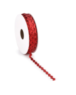 P61.355.013 Lint - Curvy Lurex Red