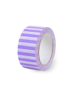 P63.063.050 Paper Tape - Stripe - Lilac
